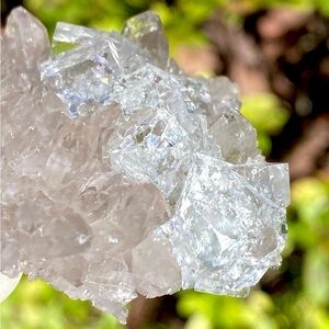 Fluorite on Smoky Quartz